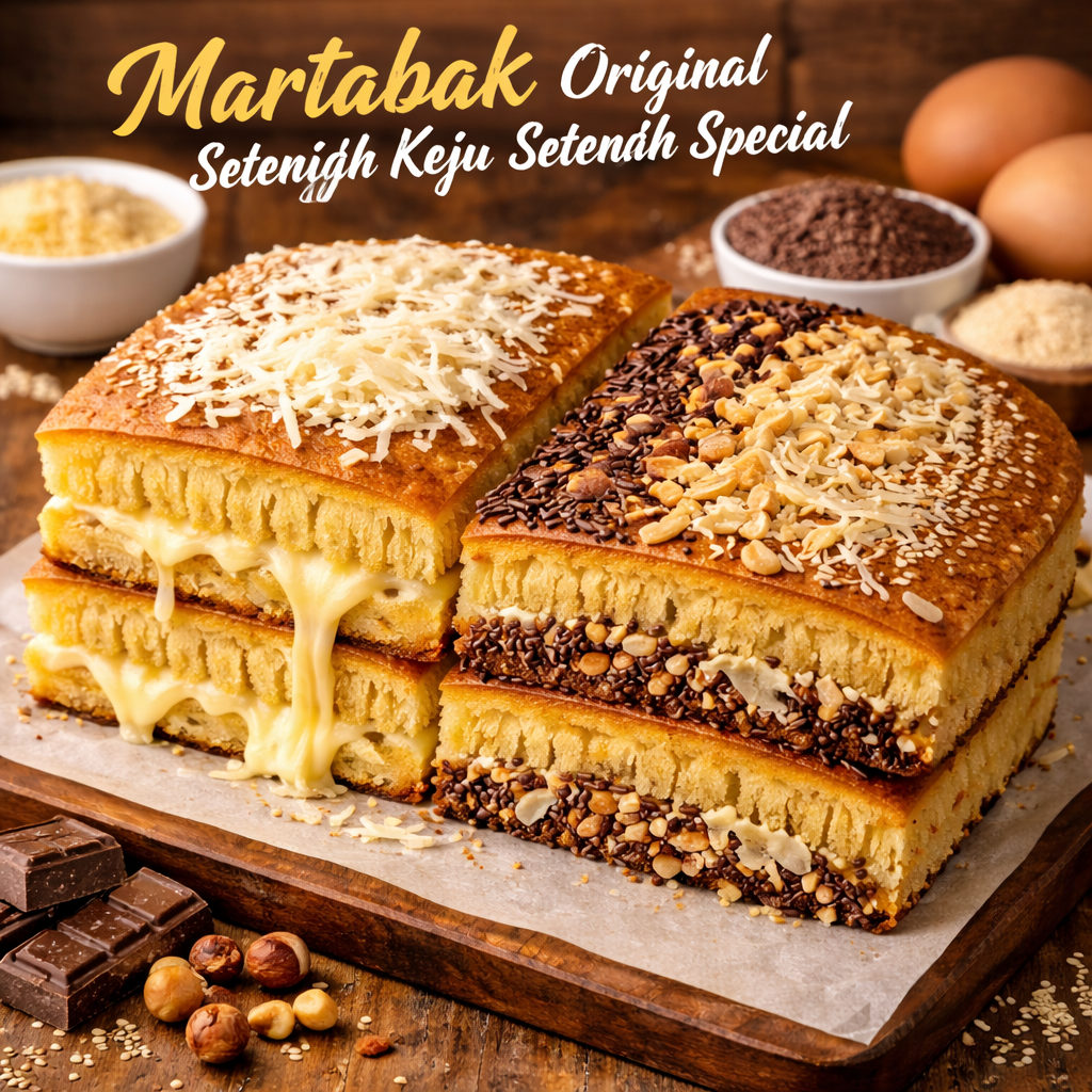 Original Setengah Keju Setengah Special